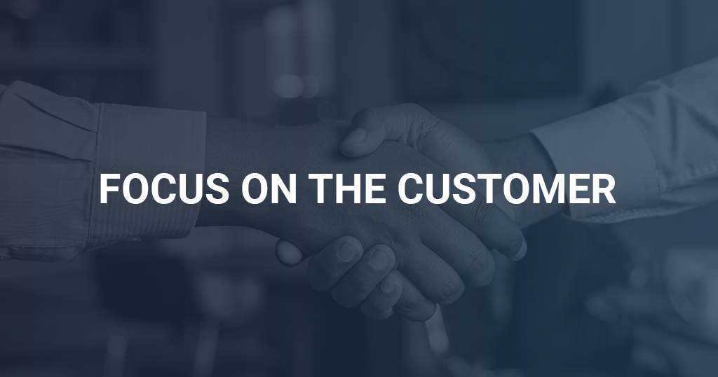 InvestX Values: Focus on the Customer