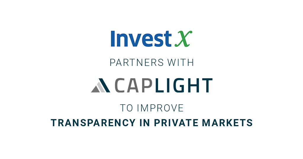 InvestX Partners with Caplight to Improve Transparency in Private Markets
