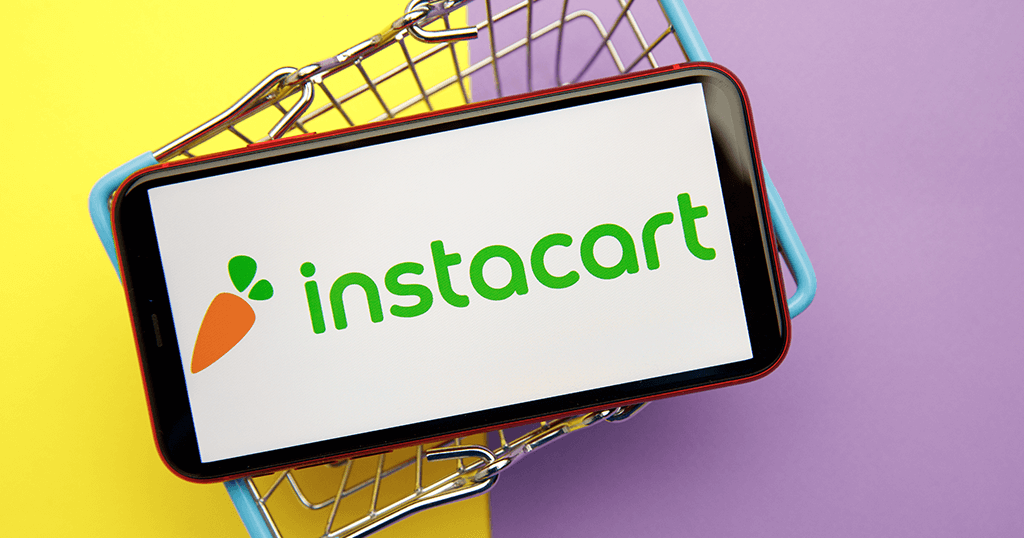 Instacart IPO ad seller